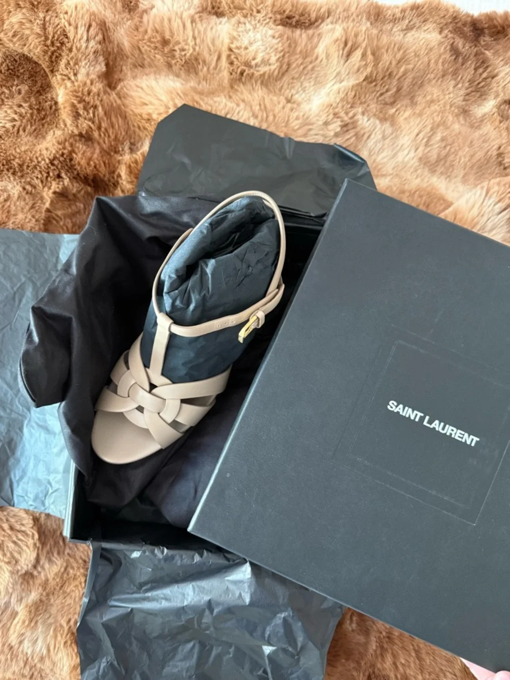 Saint Laurent Tribute platform sandal - sz 41 worn once - Picture 2 of 7